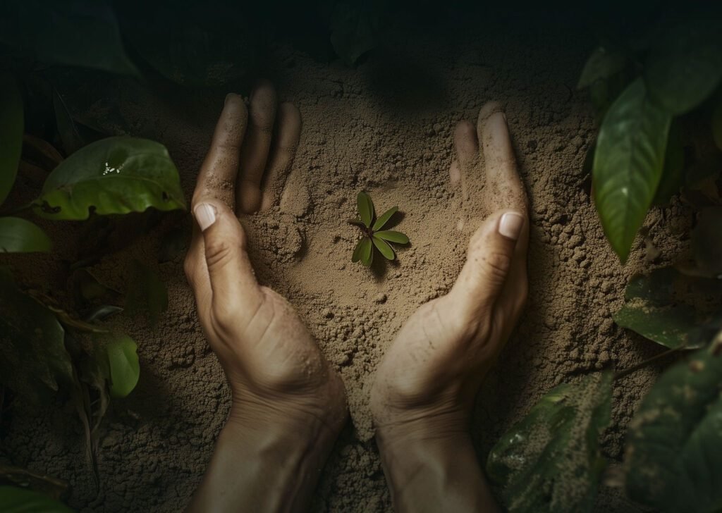 Nature hands